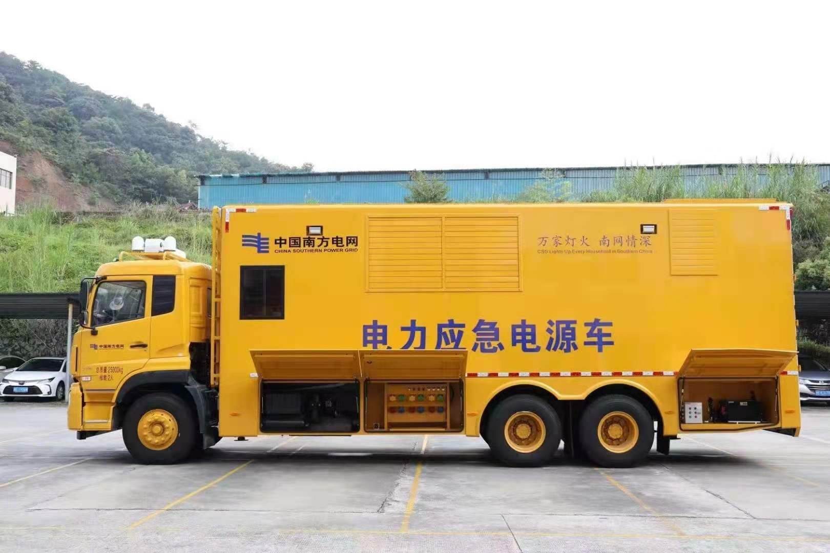 威信安康大型柴油发电机发电车UPS电源出租租赁